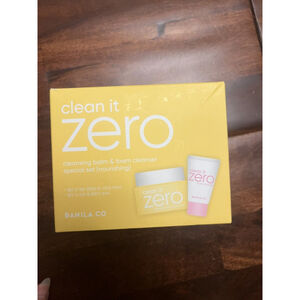 BANILA CO Clean It Zero Cleansing Balm Nourishing 100ml+Foam Cleanser 30ml 11/9